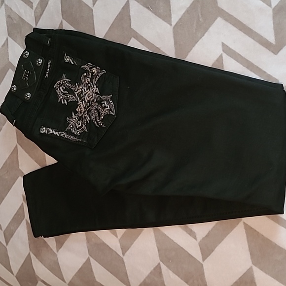 Miss Me Black Skinny Jeans - Picture 12 of 12